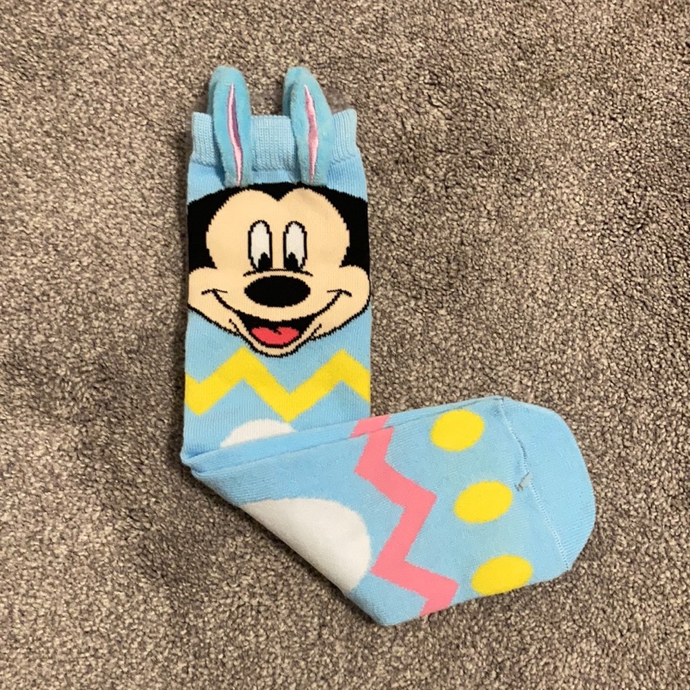 Disney Parks Mickey Easter Socks